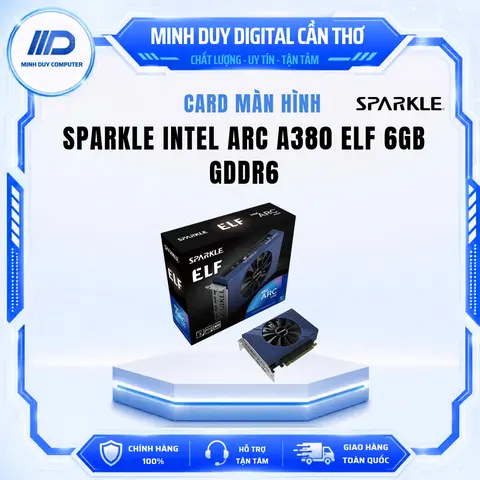 VGA SPARKLE Intel Arc A380 ELF 6GB GDDR6 - Hàng Chính Hãng Bảo Hành 3 Năm