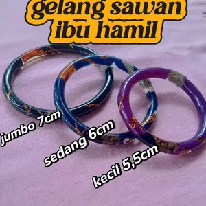 Gelang sawan bayi-Gelang sawan ibu hamil-aksesoris gelang sawan, untuk balita umur 0-12 bulan ukuran diameter 3,5 cm dan 4 cm , untuk bayi  umur 1-5 tahun ukuran 4,5 cm dan 5 cm, untuk ibu ukuran kecil 5,5 cm , sedang 6 cm dan ukuran besar 7 cm