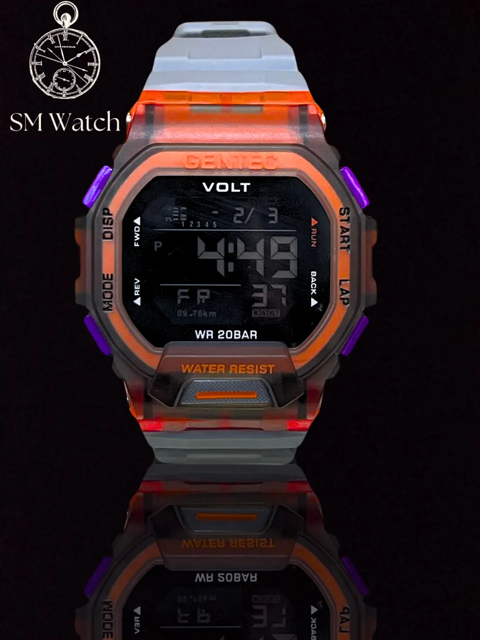 NEW ARRIVAL GENTEC GD300 FULL WATERPROOF ACTIVE SPORT WATCH / HIGH SHOCK RESISTANCE
