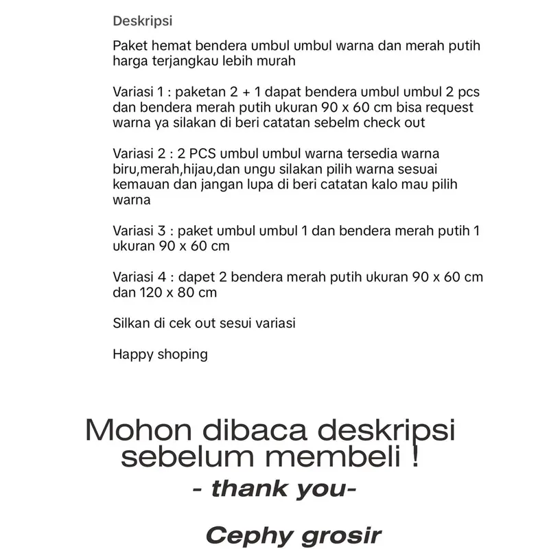 Bendera Umbul gergaji paket 2 in 1 Bendera Indonesia / umbul umbul Warna Bendera merah putih Dekorasi luar ruangan 1