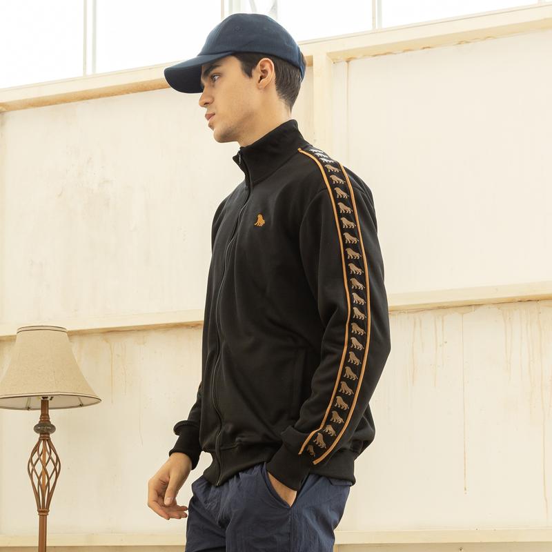 Delirium Jaket Tracktop Tapped Gold 1