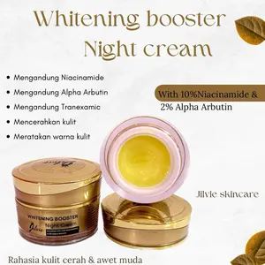 Klinik Night Cream untuk Semua Jenis Kulit, Mencerahkan dan Mengatasi Flek RINGAN