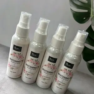 2 botol deo BPOM 100ml wangi whitening spray by qilaa skin