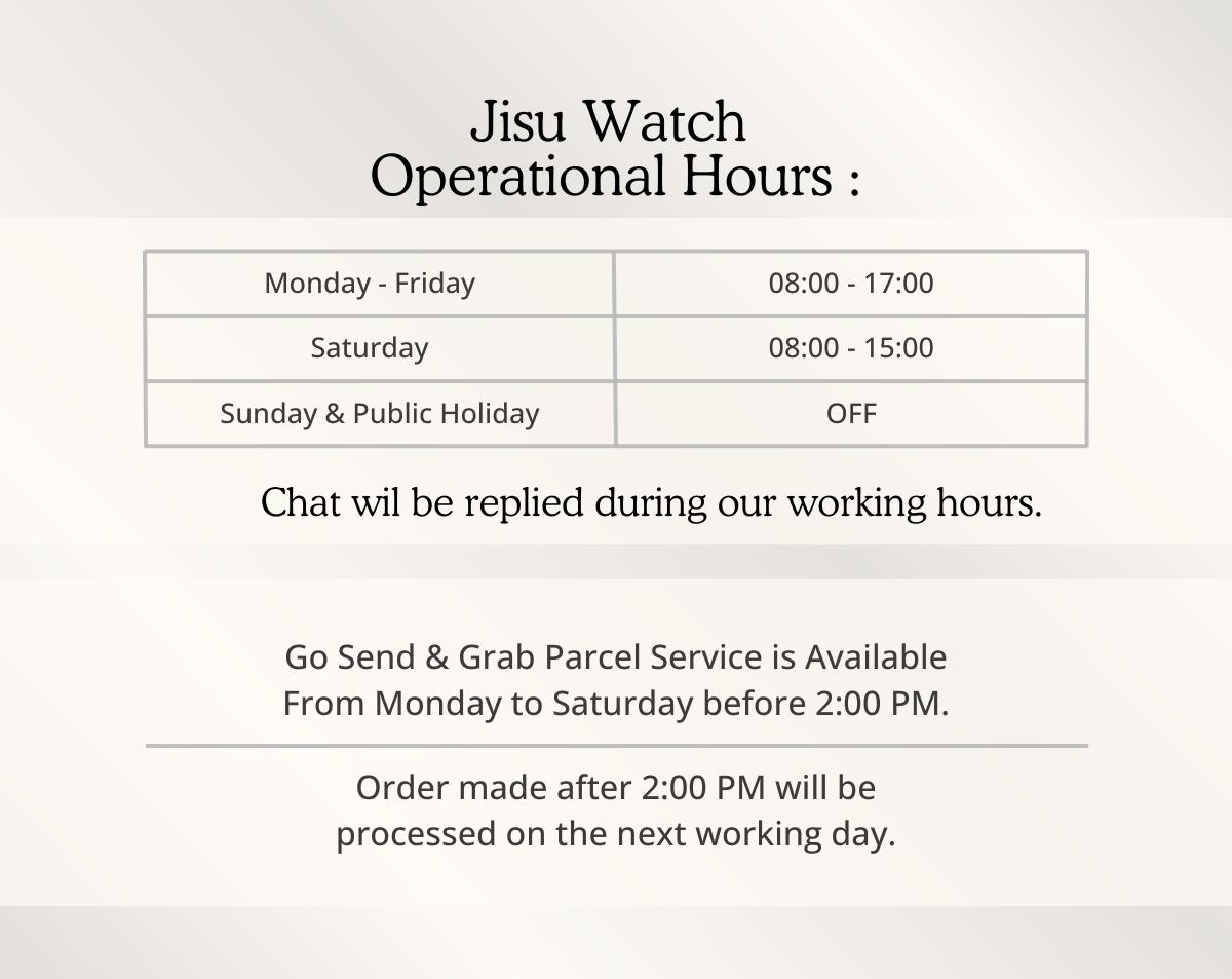 Jisu Watch - Jam Tangan Wanita Korea Analog Anti Air Mewah Elegant Gold Stainless Segi Original 75015