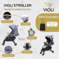 Jual Violi Travelite Stroller Emboss - Black - Kota Denpasar - Maria ...