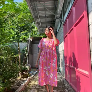 Paket isi 3 Pcs Daster Tali Samping Bumil Busui Friendly Kancing 3