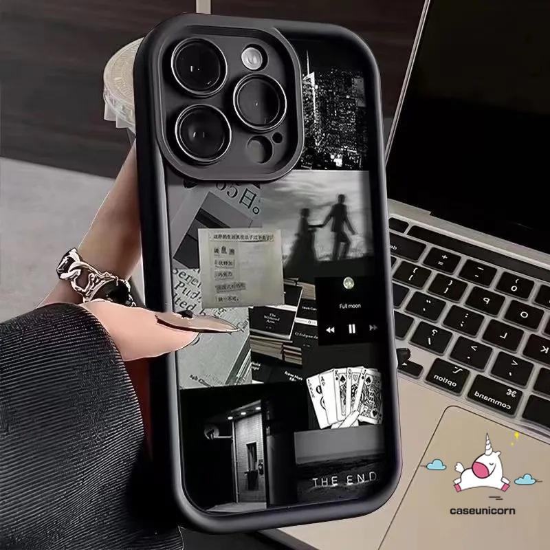 [Caseunicorn] Ốp Cắt Dán Bóng Ngầu Retro Cho Redmi 9T, 10C, A1, 9C, NFC, 12, 9A, 12C, 9, 10A, A2, Redmi Note 9, 12, 10S, 11, 10, 8 Pro Max, POCO X5, M3, C55, MI 11, 12 Lite, Nghệ Thuật, Hoàng Hôn, Bãi Biển, Cây Cối, Phong Cách, Ốp Mềm