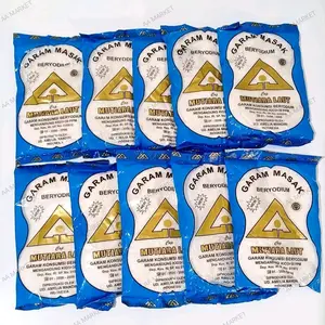 [10 Pcs] Garam Masak Garam Dapur Garam Halus Beryodium 95/100g garam laut Cap Mutiara laut Lima Lima Salt
