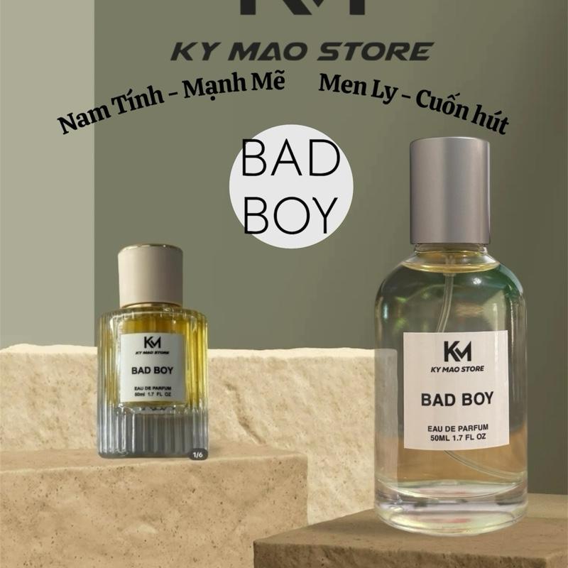  Nước hoa Nam Bad Boy 50ml  & Nước hoa Good Girl 50ml  Độc quyền của KM STORE 