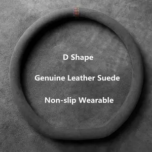 Jaecoo J5 EV Setir Mobil Cover Suede Leather Kulit Asli Stir