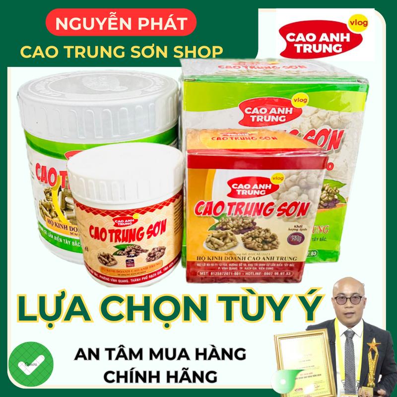 Cao Trung Sơn chính hãng – thực phẩm bổ sung cao cấp, hỗ trợ tăng cường sức khỏe và cải thiện các vấn đề bệnh lý hiệu quả, chiết xuất từ thảo dược quý thiên nhiên.