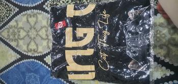 Product Review of Atasan Kaos T-Shirt Pria Distro Streetwear Motif CAT WORKING Warna Hitam Lengan Pendek Terbaru Bahan Katun from R**y k**♉ 1