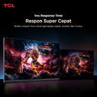 Gambar TCL 25 Inch Gaming Monitor - QD-Mini LED - 300Hz Refresh Rate - 97% DCI-P3 - 1ms (GTG) Response Time - Precise Dimming - Flexible Stand - Monitor Vertical Horizontal - Monitor IPS - Monitor Komputer  (Model: 25G64) dari TCL Indonesia Official Kota Tangerang 3 Tokopedia