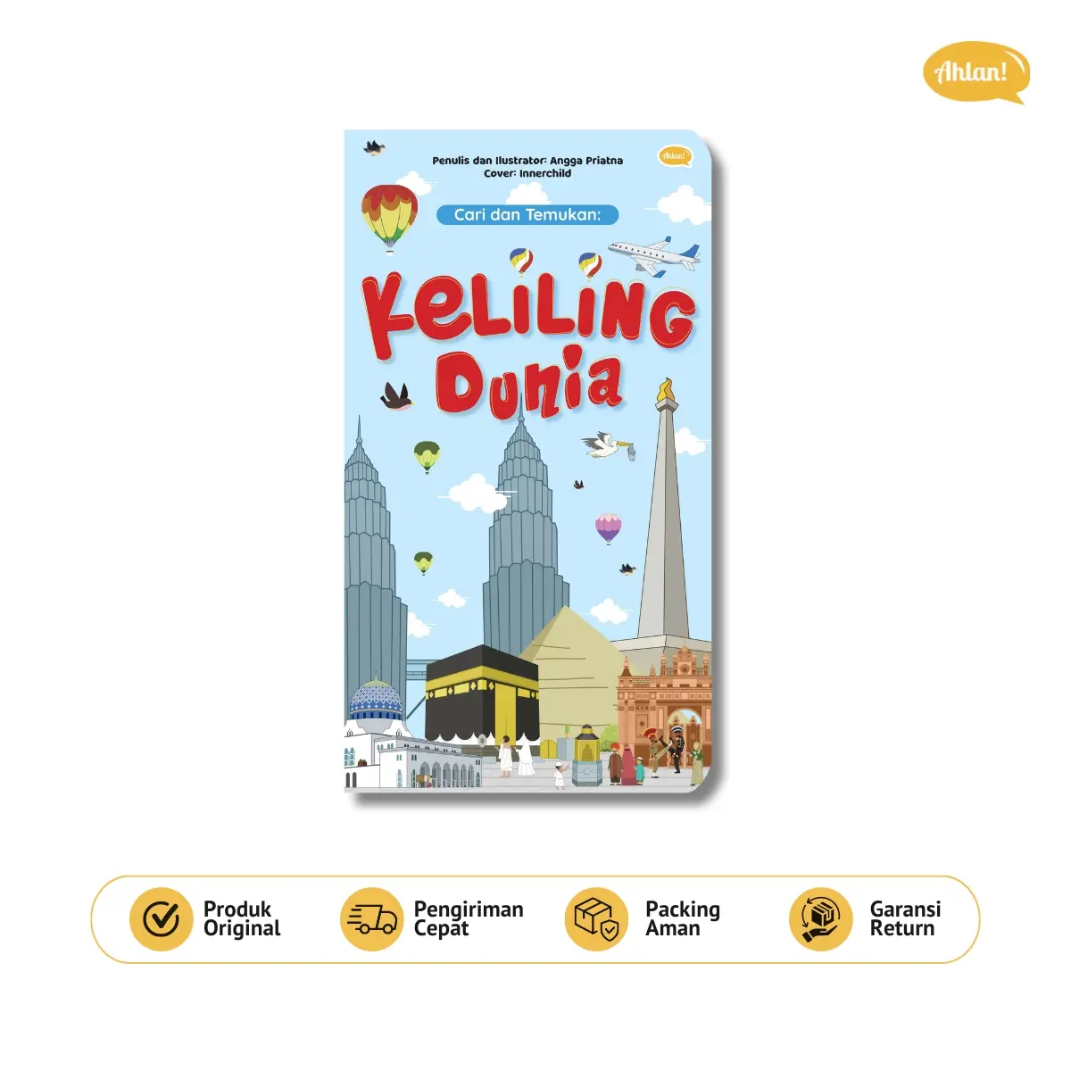 Cari dan Temukan: Keliling Dunia (Boardbook)