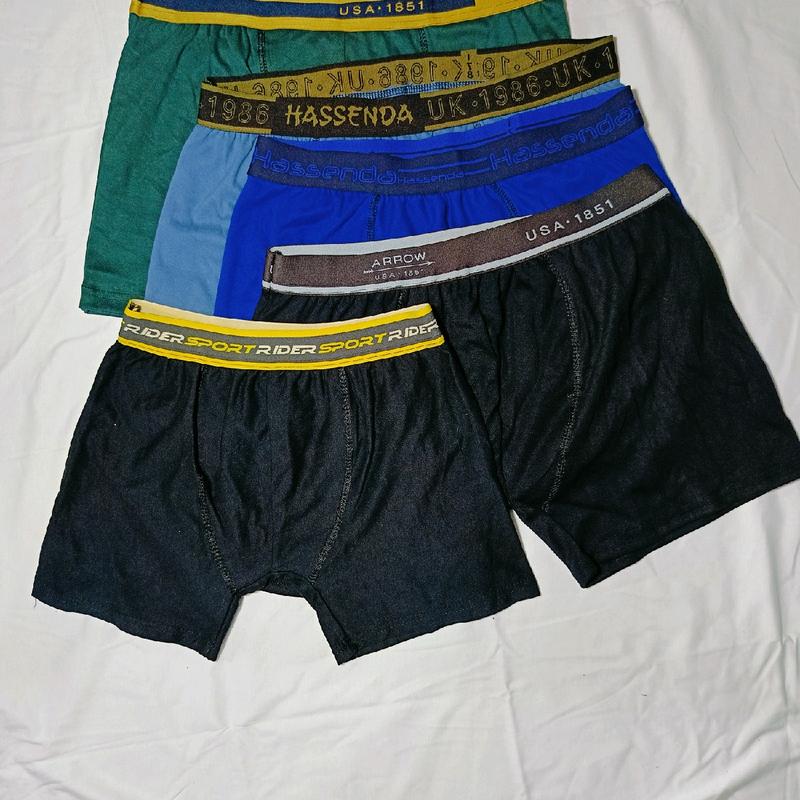 CELANA DALAM PRIA DEWASA BAHAN KATUN BOXER ISI 10 Karet Nyaman 6