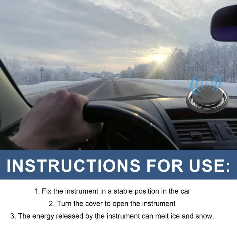Product Introduction of New Upgraded Electromagnetic Deicer Molecular Interface Snow Remover Air Freshener Car Antifreeze Electromagnetic Ice Melting 24