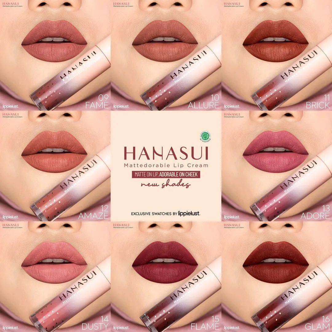HANASUI MATTEDORABLE LIP CREAM