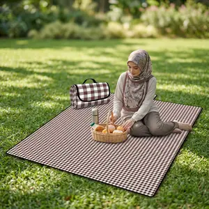 <COD> Loyal Bosque Tikar Piknik Outdoor   Picnic Mat Tikar Piknik Lipat Anti Air Kain Oxford Travel Camping Picnic/W1