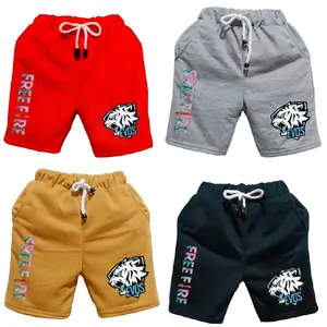 Celana Pendek Anak Laki-laki-1-9 Tahun-Motif Free-Fire Fashion Gambar