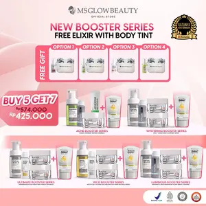 MS GLOW - NEW BOOSTER SERIES FREE ELIXIR WITH WHITE FORTE BODY TINT