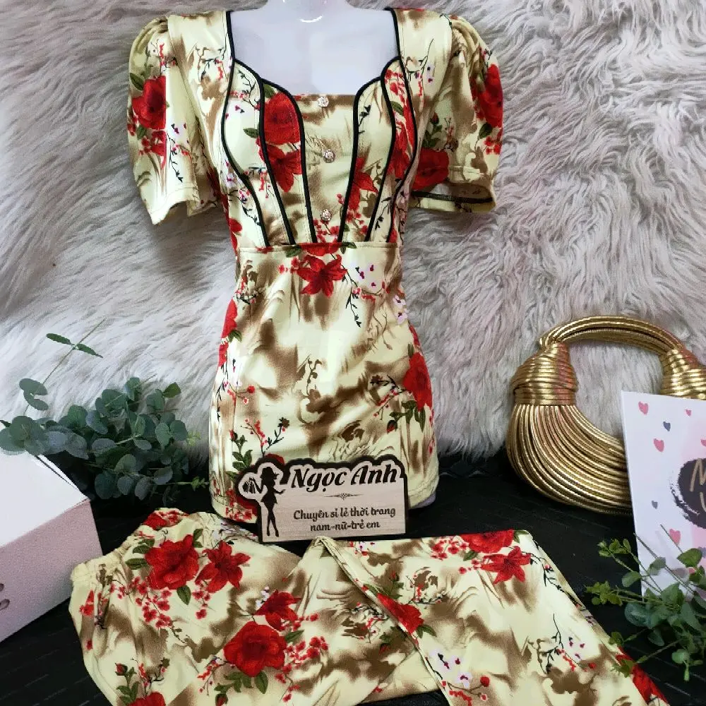 Bộ dài ống túm thun aty loại 1