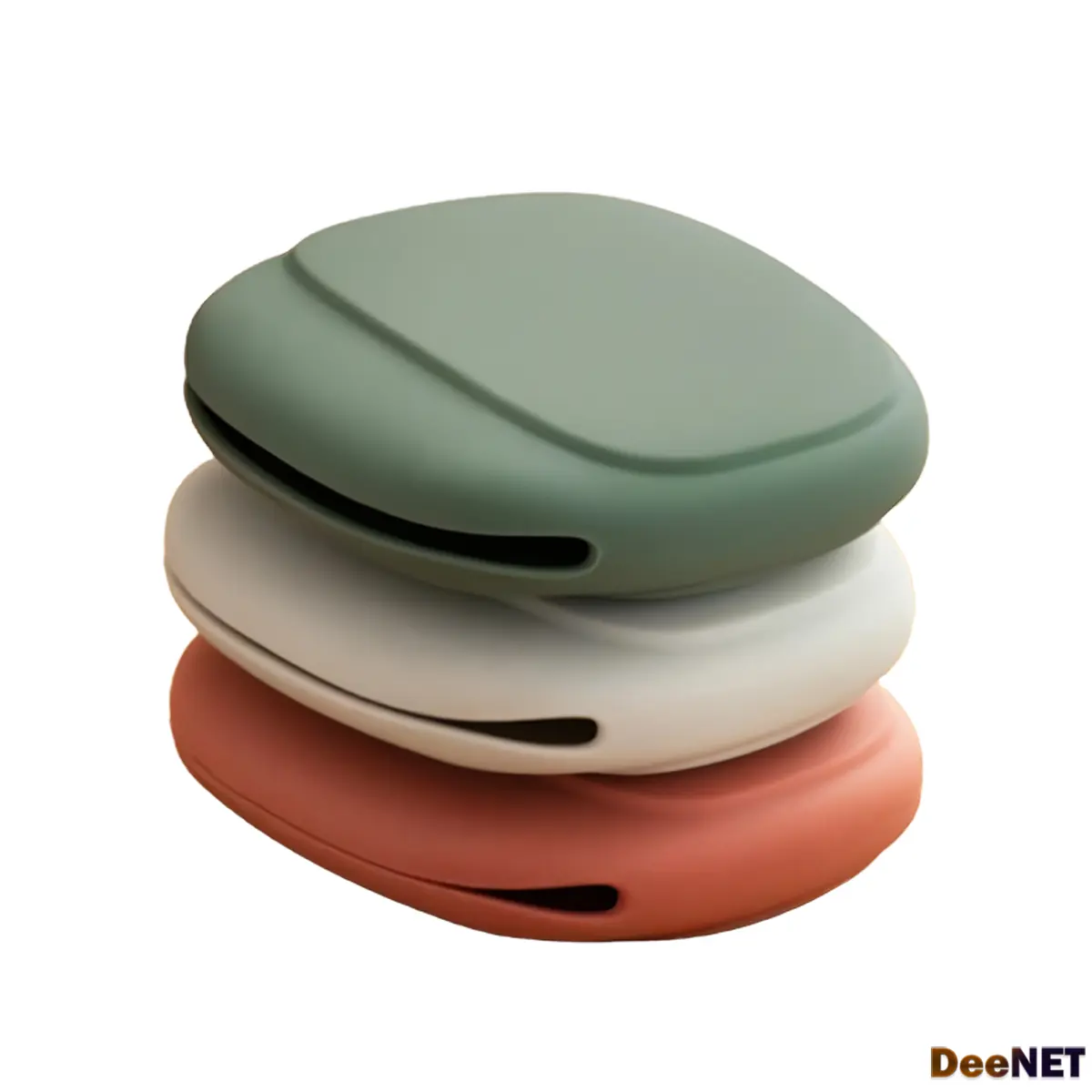 Kotak Penyimpanan Earphone Case Silicone Storage Box - A0391 Accessories