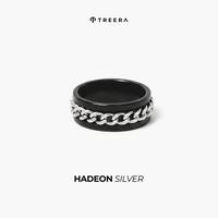 Gambar Treera Hadeon Cincin Hitam Silver Gold Pria Titanium Keren Modern Anti Karat Original Premium 100% Titanium 316L Garansi 100% - Silver, 7 dari Treera Indonesia Kota Surabaya 3 Tokopedia