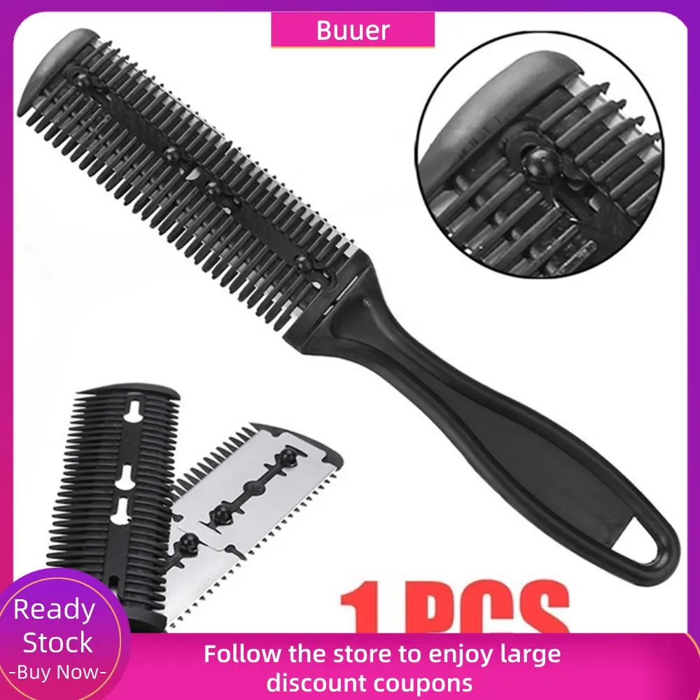 New Salon Fashion Professional Trimmer Hairdressing Hairdressing Double Sides Hair Razor Comb Thinning
