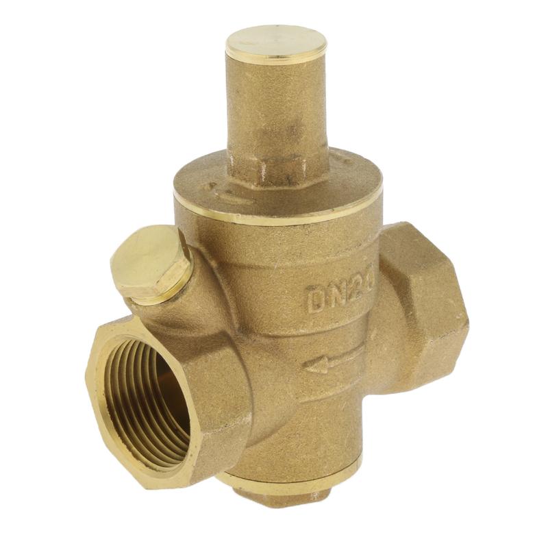Bộ điều chỉnh áp suất nước, vật liệu Đồng thau, van giảm áp 3/4 "DN25, không chứa chì, giảm áp lực nước, thích hợp cho DN20 S 0