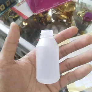 Botol Kosong Plastik 50 ml Dengan Tutup Dalam dan Tutup Luar untuk Kebutuhan Harian Anda