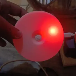 [BEC] Lampu Samping Tempat Tidur LED USB | Lampu Tidur LED Rechargeable | Lampu Malam Tombol LED Magnet | Lampu Emergancy