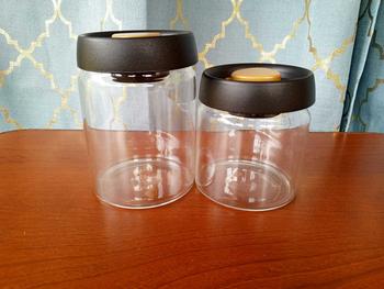 Product Review of Coffee Cans Vacuum Sealed Glass Container Food Storage Powder Coffee Beans Grain Preservation Cans Kitchen Silicone Utensils Bottle from P**n C**' 0
