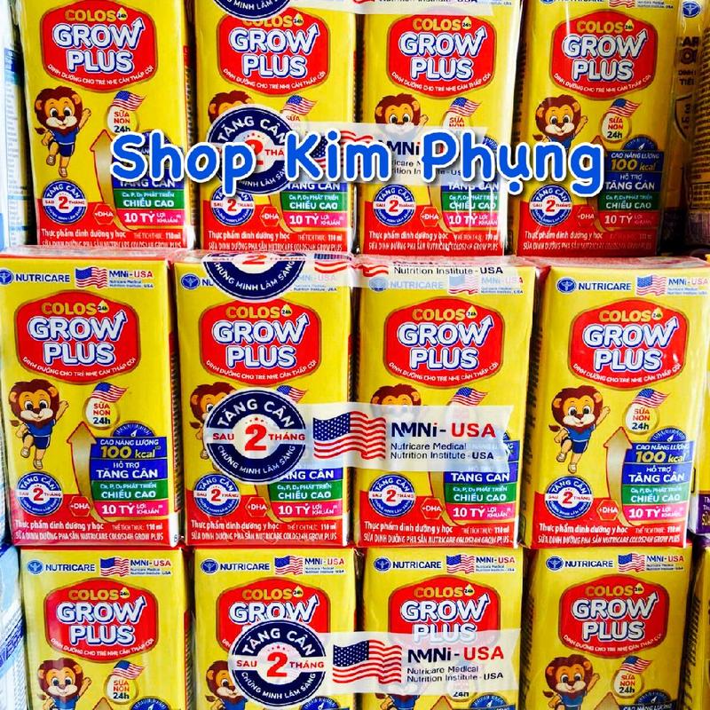  Colos Grow Plus 110ml - Sữa bột pha sẵn Nutricare 