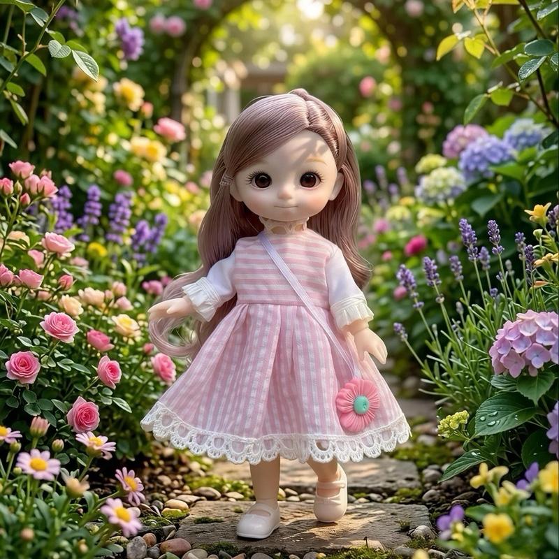 Búp bê Mầm Bé Mipan Thời Trang 17cm đồ chơi cho bé gái trang trí nhà cửa Toy