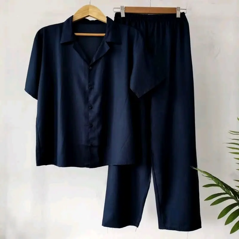Baju Tidur Dewasa All Size Terbaru Terlaris Banget Piyama Wanita Katun Nyaman Celana Panjang