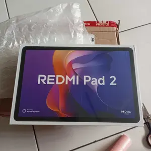 Xiaomi Redmi Pad 2 Series | Redmi Pad 2 4G (6/128G) SIM Card | Redmi Pad 2 (4/128G) Wi-Fi Only | 11" 2.5K Layar Super-jernih | Baterai jumbo 9000mAh (typ) | Helio G100-Ultra | 4 Speaker didukung Dolby Atmos [Xiaomi Official Store]
