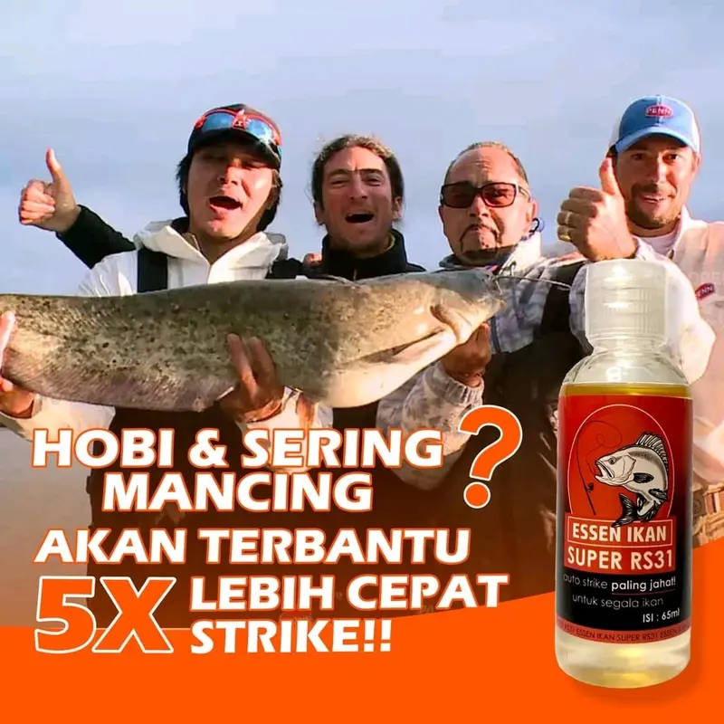 Eseen Pancing Ikan Gacor RS31 Cocok Untuk Babon Ikan Mas ,Lele, Bawal,Patin 5