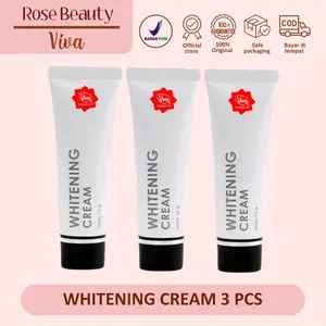 [PROMO DAPAT 3] Viva Whitening Cream 15gr Untuk Mencerahkan dan Menyamarkan Noda Hitam Kulit Wajah