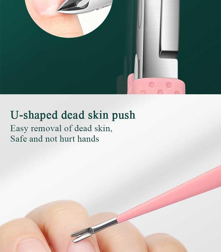 Product Introduction of BORN PRETTY 3 pcs/set  Nail Steel Pusher Tool Clipper Dead Skin Pliers Nail Art 58900 7