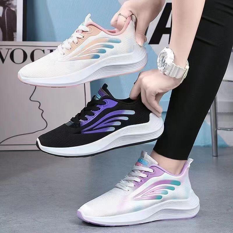 DUNIA FASHION - DF 736 Sepatu Wanita Sepatu Olahraga Model Korea Premium Quality Casual Shoes 3