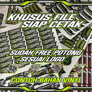 KHUSUS FILE SIAP CETAK LEMBARAN A3 VINYL DAN HOLOGRAM