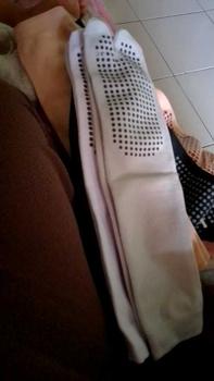 Product Review of Kaos Kaki Anti Slip Ukuran L Panjang Sebetis Wanita Bahan Nilon Spandex Lembut Muslim from k**a 0