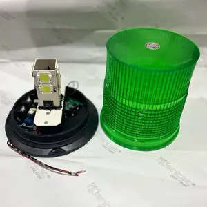 LAMPU ROTARY TOPLES BESAR PAKE LED HPL 2 BARIS TERANG , 2 MODE 1xKedip dan 2xkedip 12/24volt Car