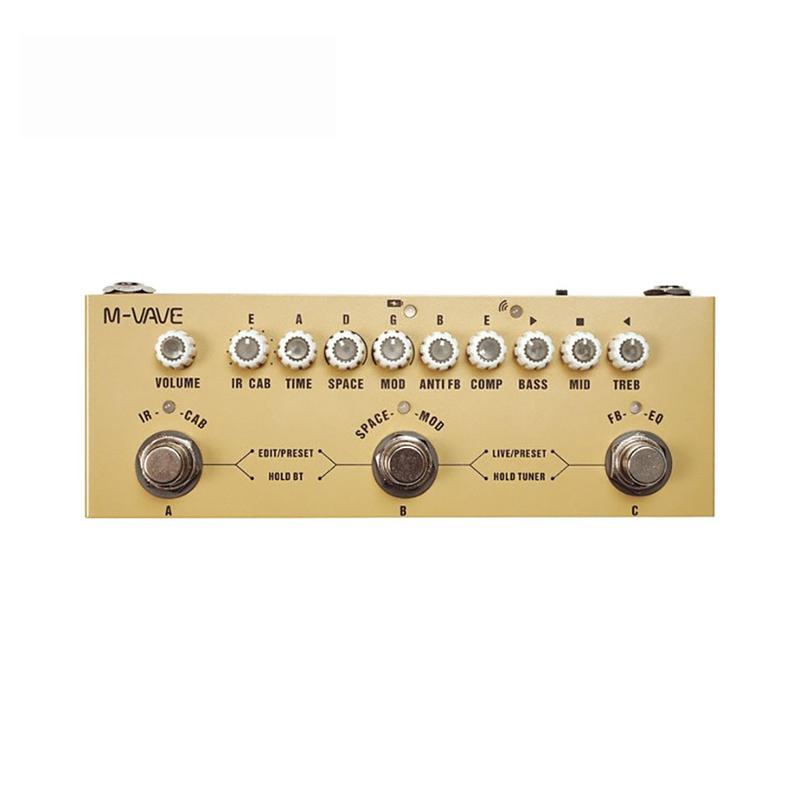 Product Introduction of CUVAVE Cube Baby Delay Multi Effects Pedal Processsor Mixers Guitar Effect Pedal Phaser Reverb for electric acoustic guitar 26