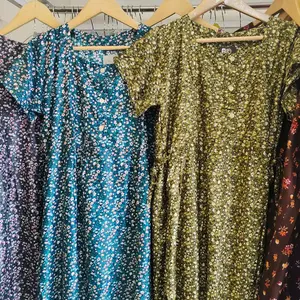 daster bunga tali kanan kiri busui