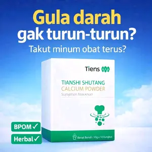 SUSU LABU CINA UNTUK DIABETES SHUTANG CALCIUM POWDER TIENS  ORIGINAL 100% BPOM  | SOLUSI TURUNKAN GULA DARAH TANPA INSULIN