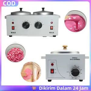 Mesin Waxing Wax Heater Machine Hard Wax Warmer Pemanas Wax Beans Waxing Warmer Peleleh Wax Dengan Double Tungku