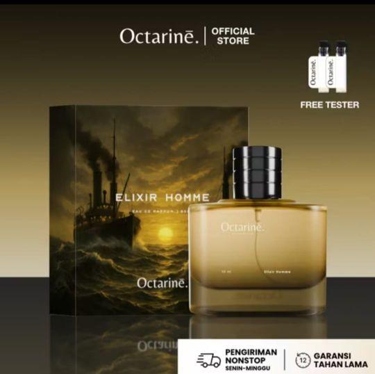 Octarine Elixir Homme Parfum Pria - Free Tester, Parfum Pria Terbaik Refill Eau Perfume Unisex