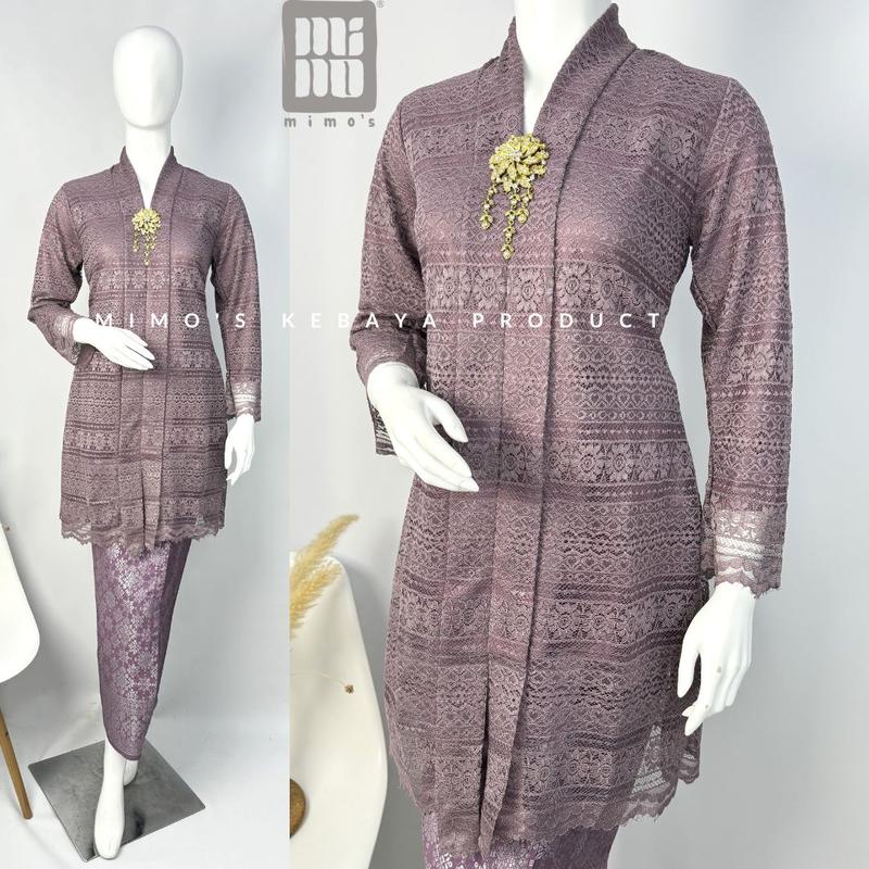 Kebaya kartini/ kartini brokat/ kebaya tunik/kebaya modern/ kebaya favorite/kebaya simple/Kain Lilit/kebaya lamaran/kebaya kerah/songket lilit/kebaya mewah/motif brokat/kebaya atsan/kebaya pesta 3