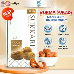 Kurma Sukari Safiya 1 Kg Manis Lembut Legit Kurma Basah Original Dates